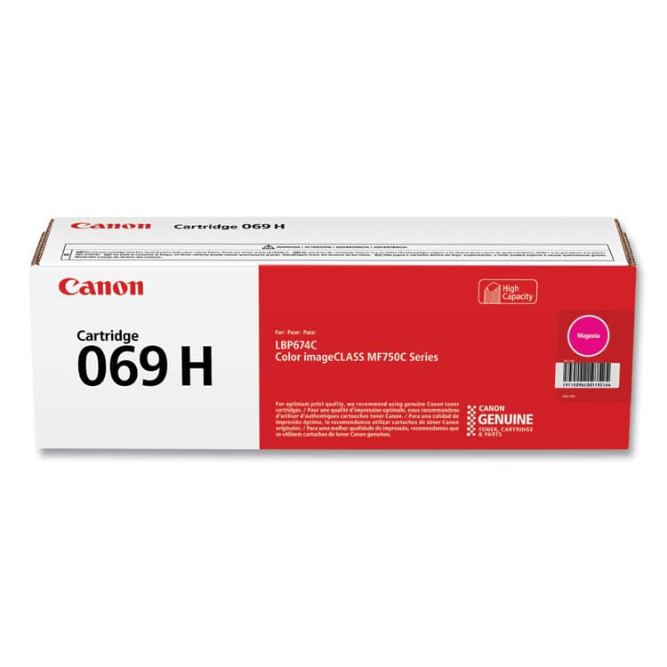 CANON USA, . 5096C001 (069H) High-Yield Toner, 5,500 Page-Yield, Magenta (CNM5096C001)