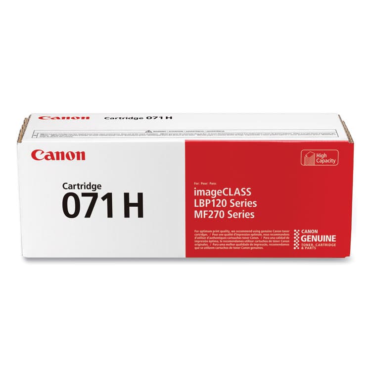 CANON USA, . 5646C001 (071 H) High-Yield Toner, 5,500 Page-Yield, Black (CNM5646C001)