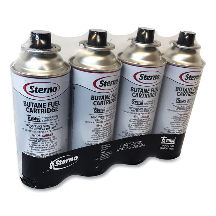 STERNO GROUP Butane Fuel Cartridge, 8 oz (STE50162) thumbnail 2