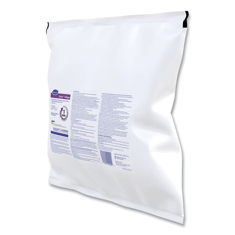 DIVERSEY Oxivir 1 Wipes, 1-Ply, 11 x 12, Cherry Almond Scent, 160/Refill Pack, 4 Packs/Carton (DVO100850925) thumbnail 3