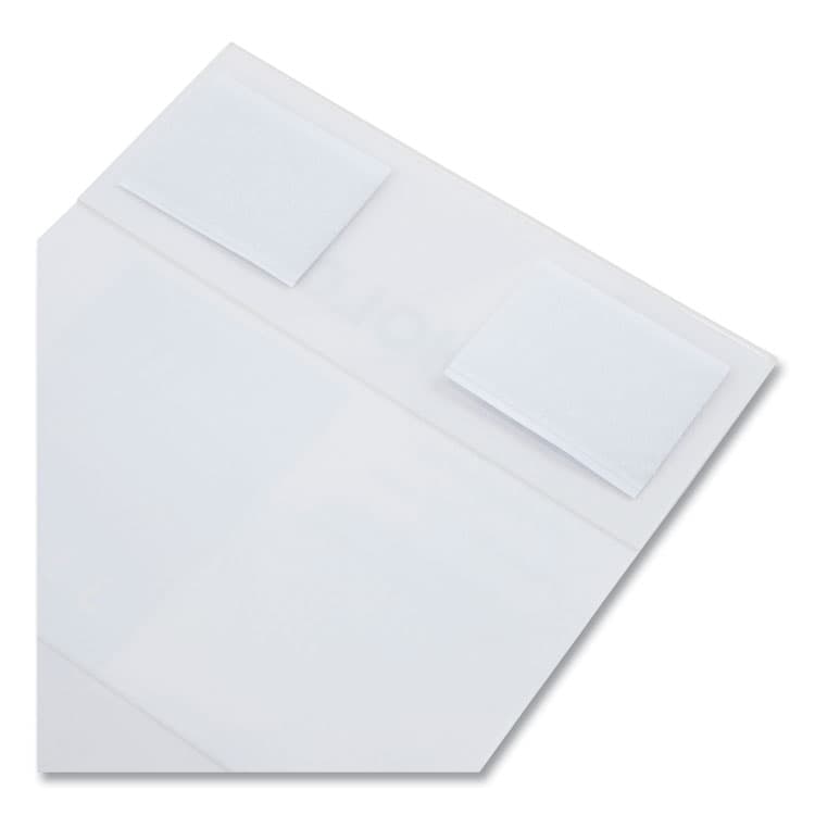 NU-DELL MANUFACTURING Clear Plastic All-Purpose Mountable Sign Holder, Magnetic/Hook-Loop, Horizontal/Vertical Orientation, 8.5 x 11 Insert (NUD37085Z) thumbnail 4