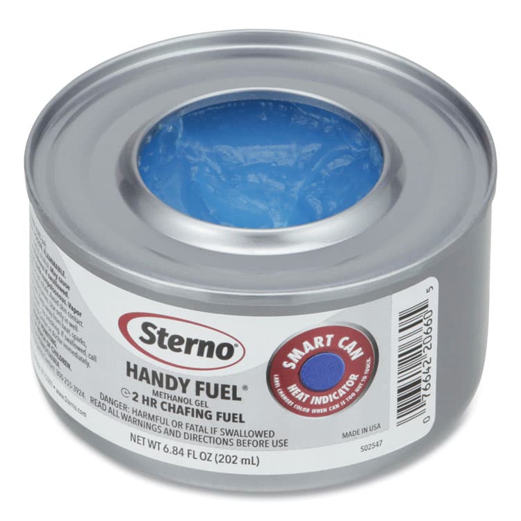 STERNO GROUP Handy Fuel Methanol Gel Chafing Fuel, 2 Hour Burn, 6.7 oz, 72/Carton (STE20660) thumbnail 2