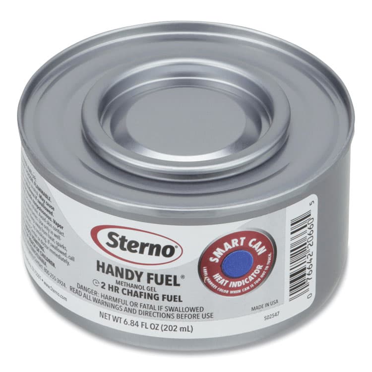 STERNO GROUP Handy Fuel Methanol Gel Chafing Fuel, 2 Hour Burn, 6.7 oz, 72/Carton (STE20660) thumbnail 3