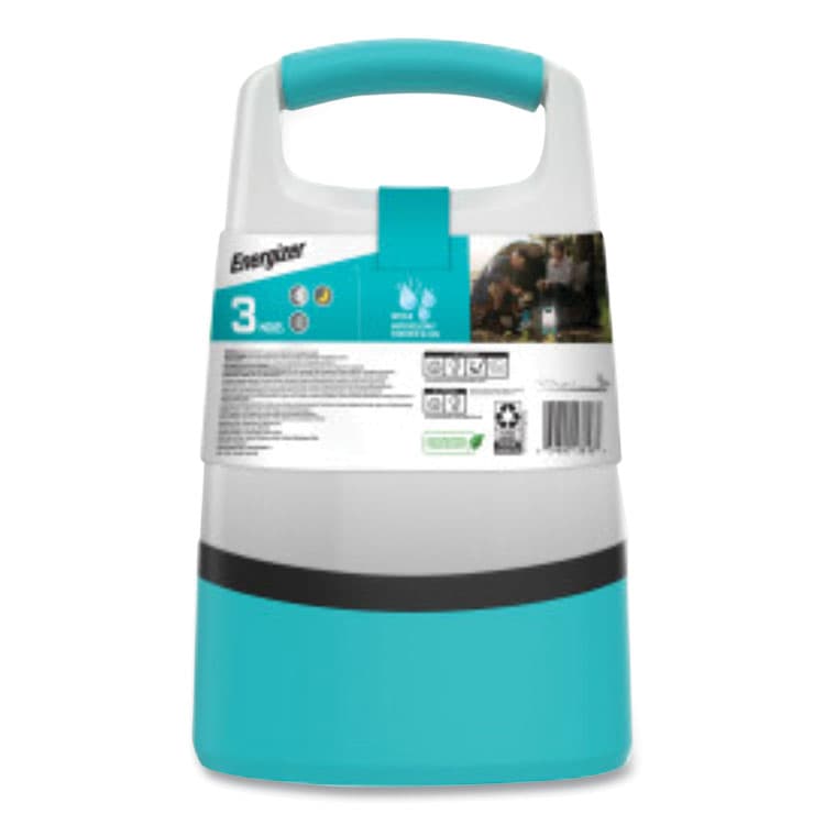EVEREADY BATTERY Vision Hybrid Lantern, Rechargeable Lithium Ion Battery/4 AA Batteries (Sold Separately), Teal/White (EVEENALUH28) thumbnail 2