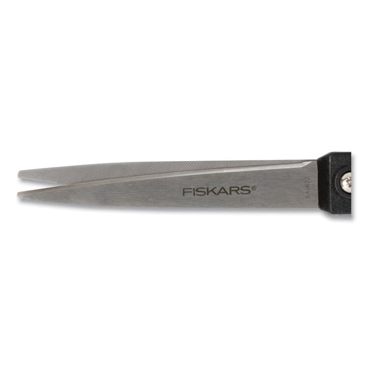 FISKARS MANUFACTURING CORP Scissors, 8" Long, Straight Black Handle (FSK1067259) thumbnail 4