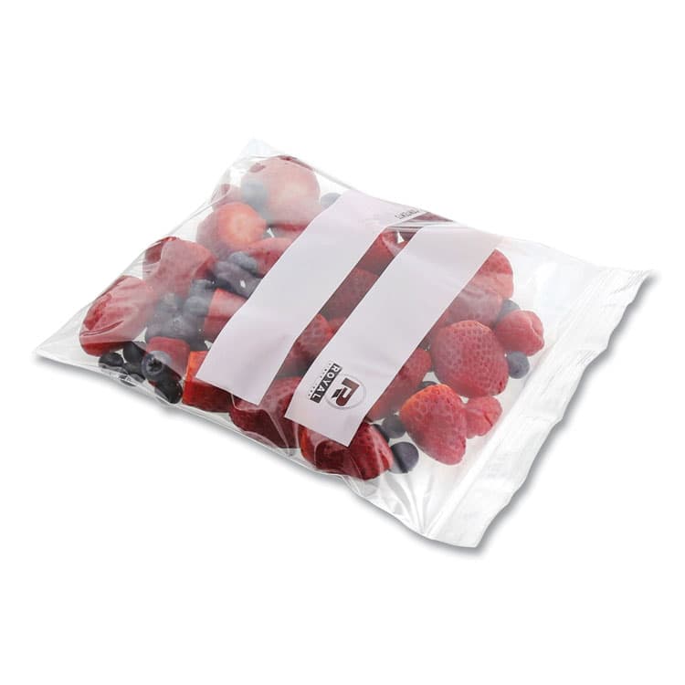AMERCAREROYAL Zipper Bags, Quart, 7" x 7.99", Clear, 500/Carton (RPPZBQ78) thumbnail 2