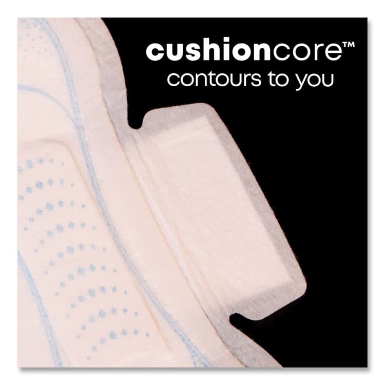 KIMBERLY CLARK U by Kotex Security Ultrathin Pad with Wings, Regular Absorbency, Unscented, Regular, 36/Pack (KCM53631) thumbnail 3