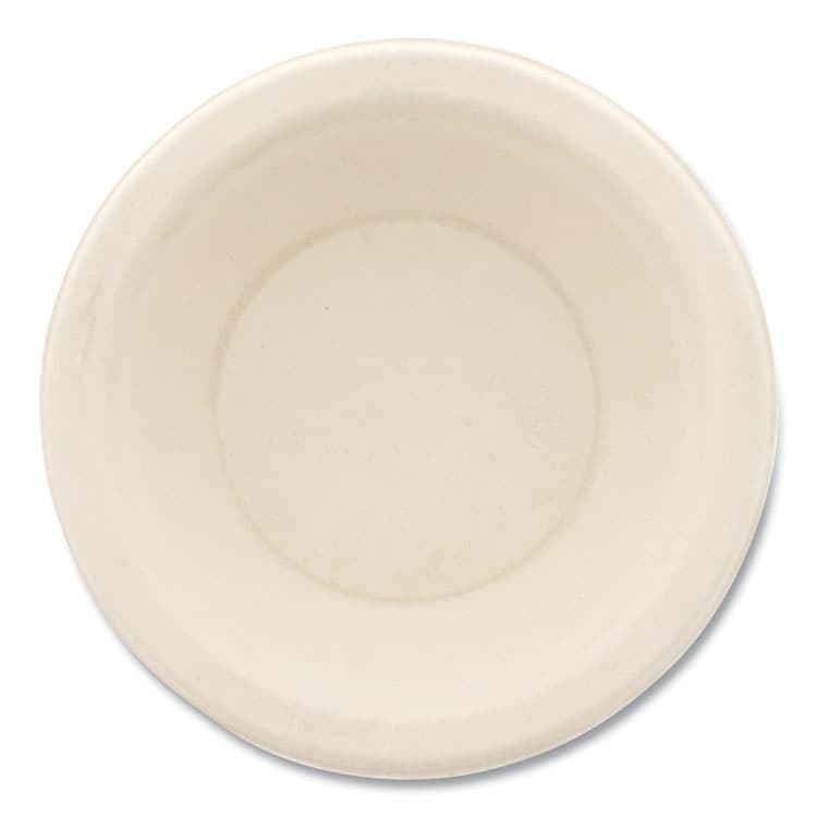 BOARDWALK Bagasse PFAS-Free Dinnerware, Round Bowl, Sugarcane, 12 oz, Tan, 1,000/Carton (BWKBOWL12NPFA) thumbnail 4