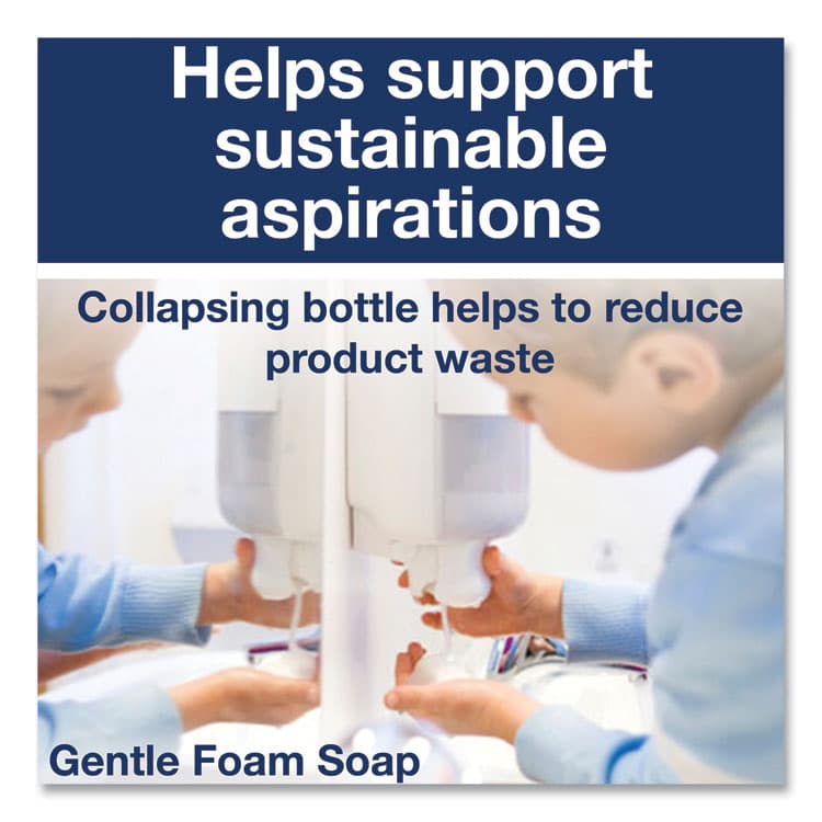 ESSITY Clarity Hand Soap Refill, Unscented, 1 L, 6/Carton (TRK401800) thumbnail 4