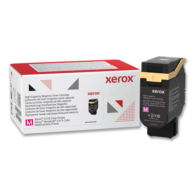 XEROX CORP. 006R04687 High-Yield Toner, 7,000 Page-Yield, Magenta (XER006R04687)