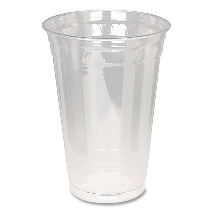FABRI-KAL Kal-Clear PET Cold Drink Cups, 20 oz, Plastic, Clear, 50/Bag, 20 Bags/Carton (FABKC20)