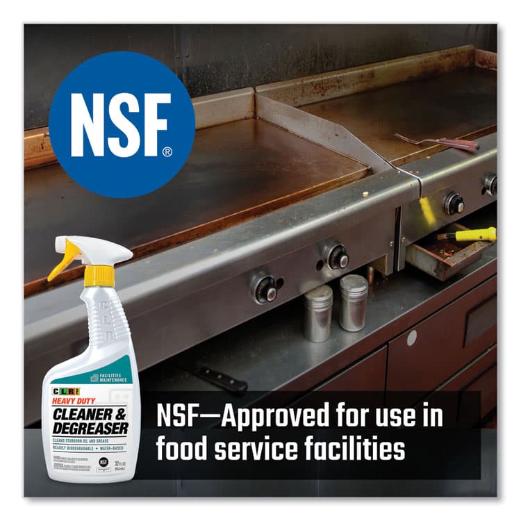 JELMAR, LLC Heavy Duty Cleaner and Degreaser, 32 oz Spray Bottle, 6/Carton (JELFMHDCD326PRO) thumbnail 4