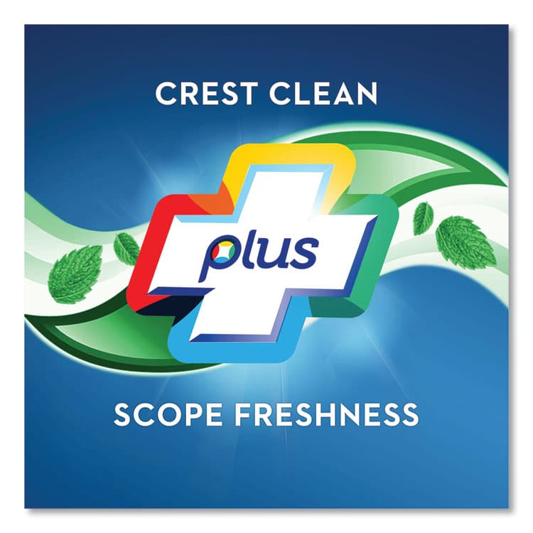PROCTER & GAMBLE Complete Whitening Toothpaste + Scope, Mint, 0.85 oz Tube, 72/Carton (PGC04365) thumbnail 2