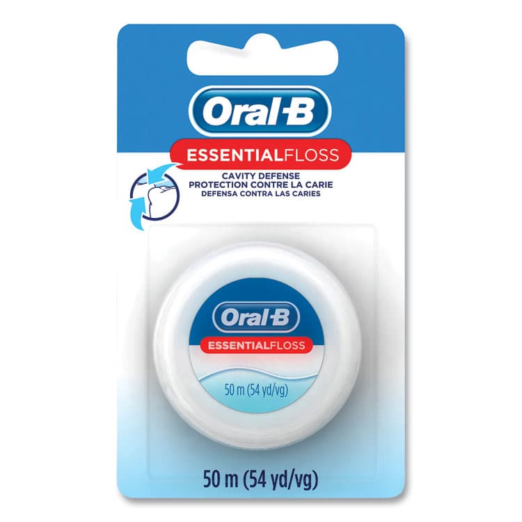 PROCTER & GAMBLE Essential Floss, 55 yd, Unscented, 24/Carton (PGC82576) thumbnail 2