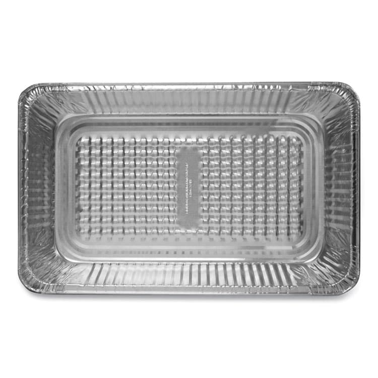 HFA JIF-FOIL Full-Steam Table Pan, Full Size Deep, 3.19" Deep, 12.81 x 20.75, 50/Carton (HFA8540)