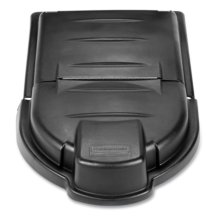 RUBBERMAID COMMERCIAL PROD. Mega BRUTE Mobile Container Lid, 30 x 49.5, Black (RCPFG9W7200BLA)