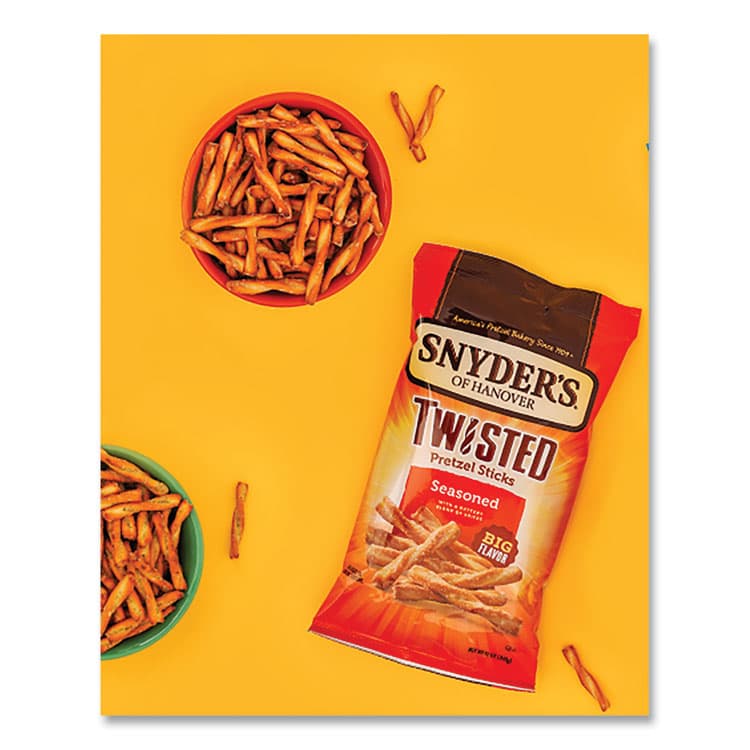 SNYDER'S Pretzels, Seasoned, 2.25 oz Bag, 36/Carton (OFX14750) thumbnail 3