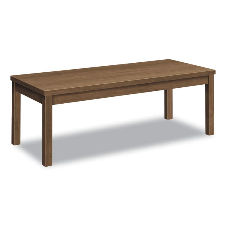 HON COMPANY 80000 Series Laminate Occasional Coffee Table, Rectangular, 48w x 20d x 16h, Pinnacle (HON80191PINC)