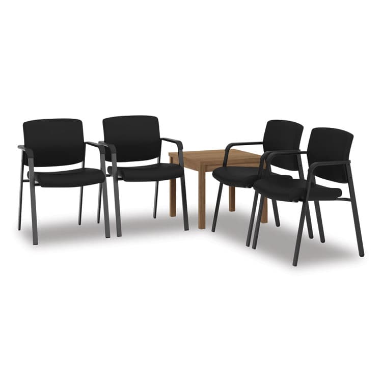 HON COMPANY 80000 Series Laminate Occasional Corner Table, 24w x 24d x 20h, Pinnacle (HON80192PINC) thumbnail 2