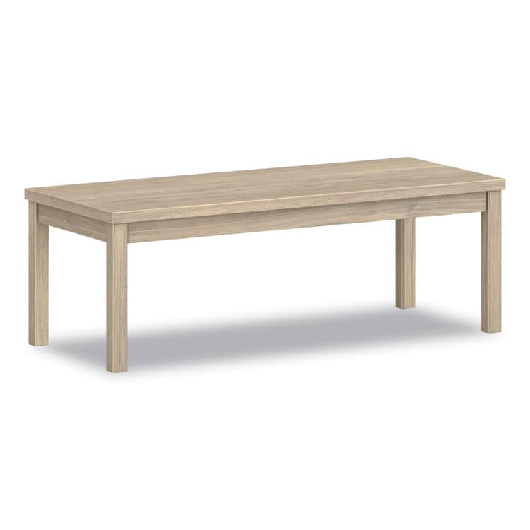 HON COMPANY 80000 Series Laminate Occasional Coffee Table, Rectangular, 48w x 20d x 16h, Kingswood Walnut (HON80191LKI1)