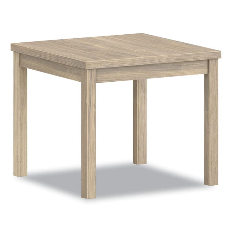 HON COMPANY 80000 Series Laminate Occasional Corner Table, 24d x 24w x 20h, Kingswood Walnut (HON80192LKI1)