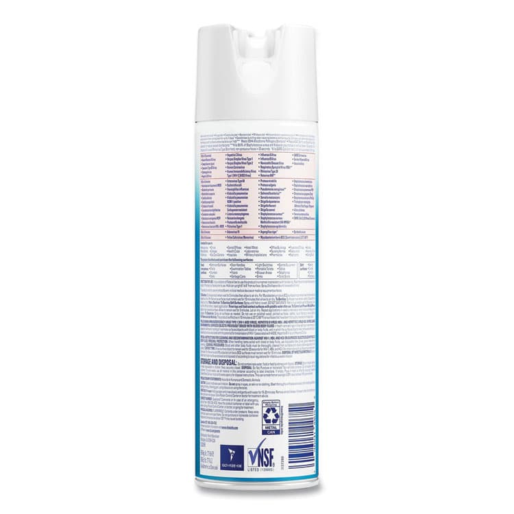 RECKITT BENCKISER Disinfectant Spray, Fresh, 19 oz Aerosol Spray (RAC04675EA) thumbnail 4