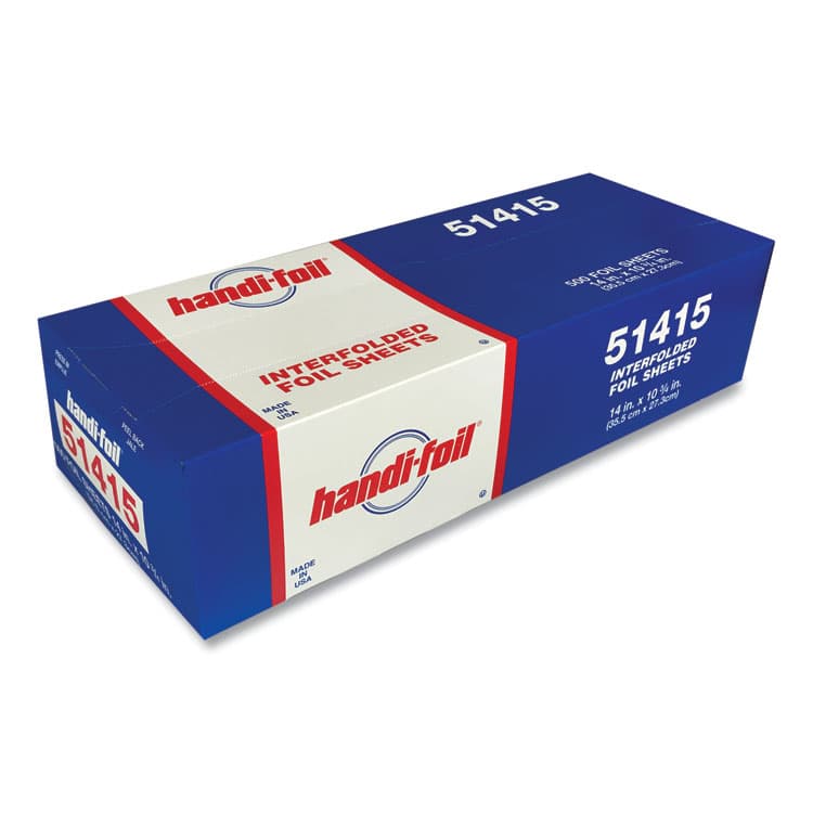 HFA Interfolded Foil Sheets, 10.75 x 14, 500/Box, 6 Boxes/Carton (HFA51415) thumbnail 2