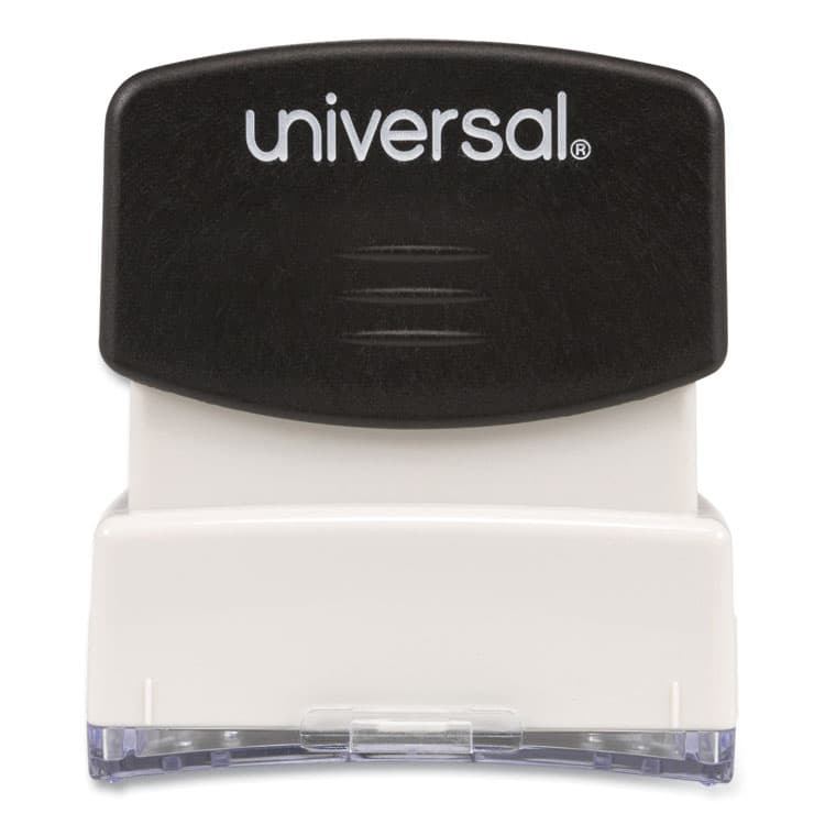 UNIVERSAL OFFICE PRODUCTS Message Stamp, SCANNED, Pre-Inked One-Color, Blue (UNV10157) thumbnail 4