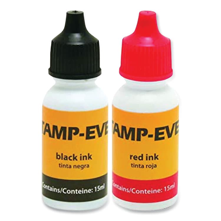 TRODAT Two-Color Stamp Pad with Ink Refill, 4" x 2.38", Red/Black (USS6193) thumbnail 3