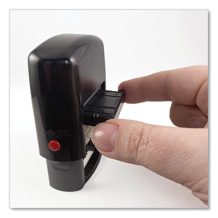 TRODAT Printy Self-Inking Stamp, 12 Selectable Messages, 1.25" x 0.38", Red (USSE4822) thumbnail 4