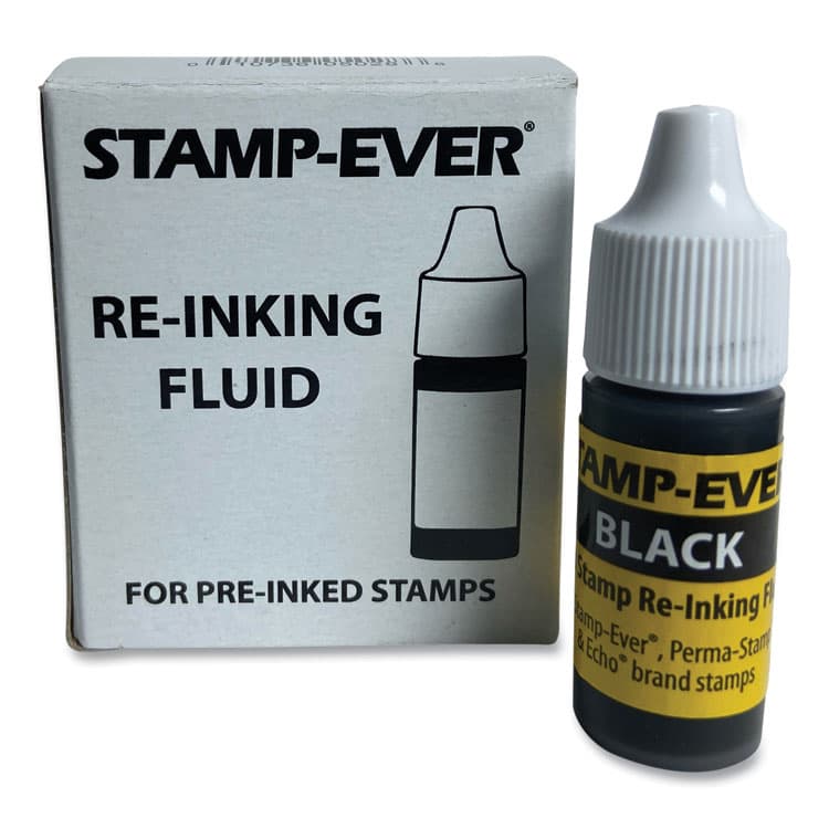 TRODAT Refill Ink for Clik! and Universal Stamps, 7 mL Bottle, Black (USSIK60) thumbnail 2