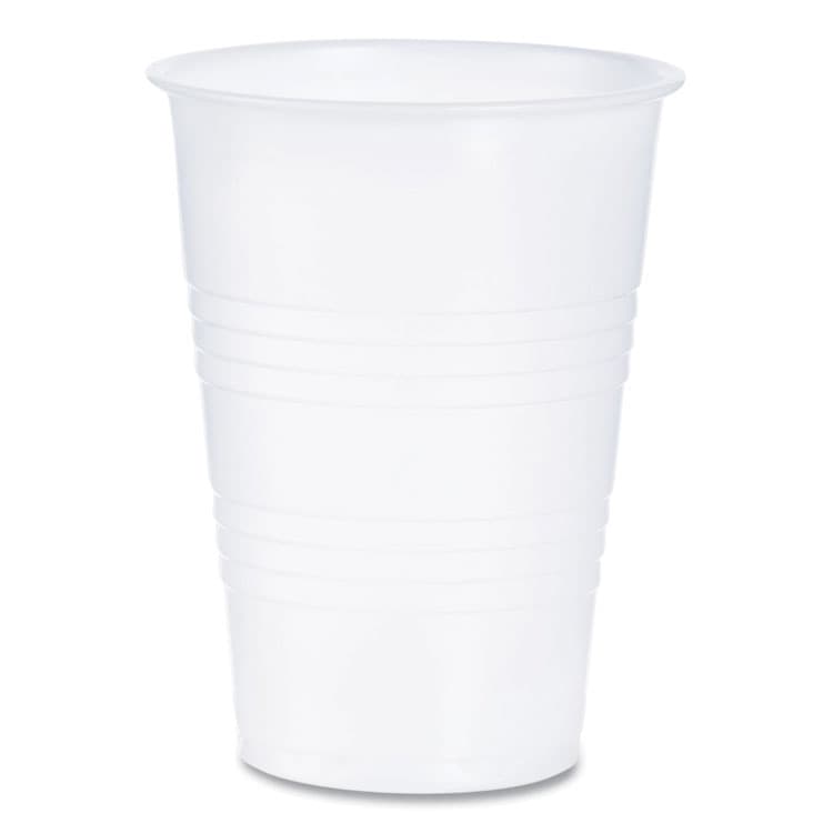 DART High-Impact Polystyrene Cold Cups, 10 oz, Plastic, Translucent, 100/Sleeve, 25 Sleeves/Carton (DCCY10)