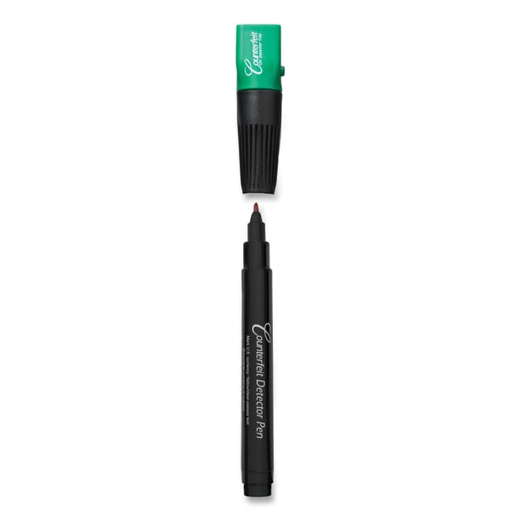DRI-MARK PRODUCTS Smart Money Dual-Detector Pen with UV LED Cap for USD and Most International Currencies, Black (DRI351UVB) thumbnail 2