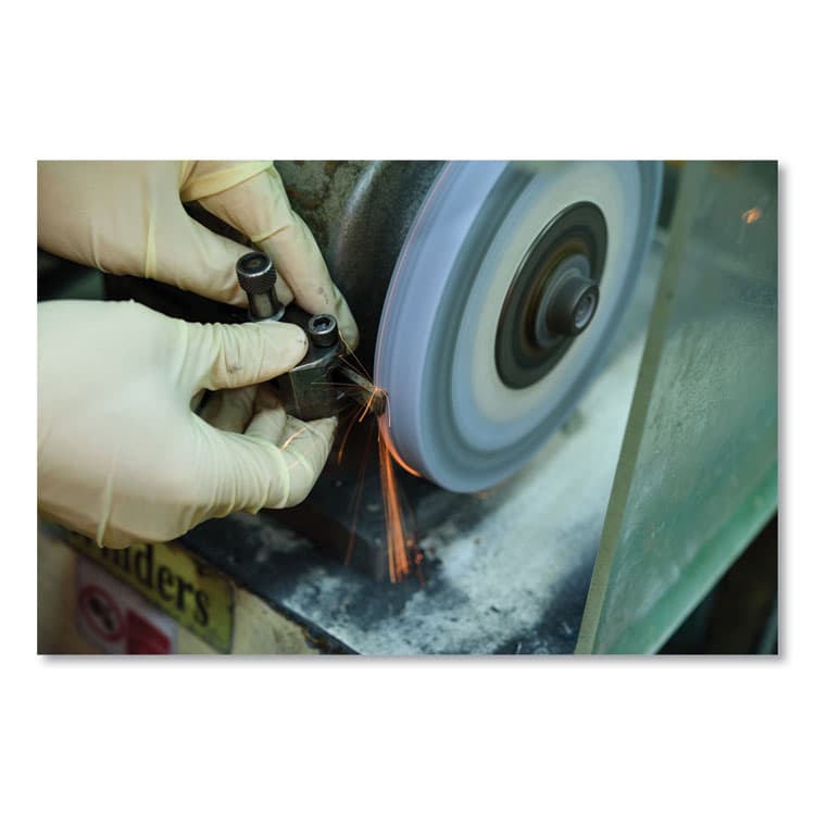 SEMPERMED USA, . Latex Powdered Gloves, X-Large, 4 mil Thick, 9.45" Long, Cream, 100/Box (SEZINDPS105BX) thumbnail 2