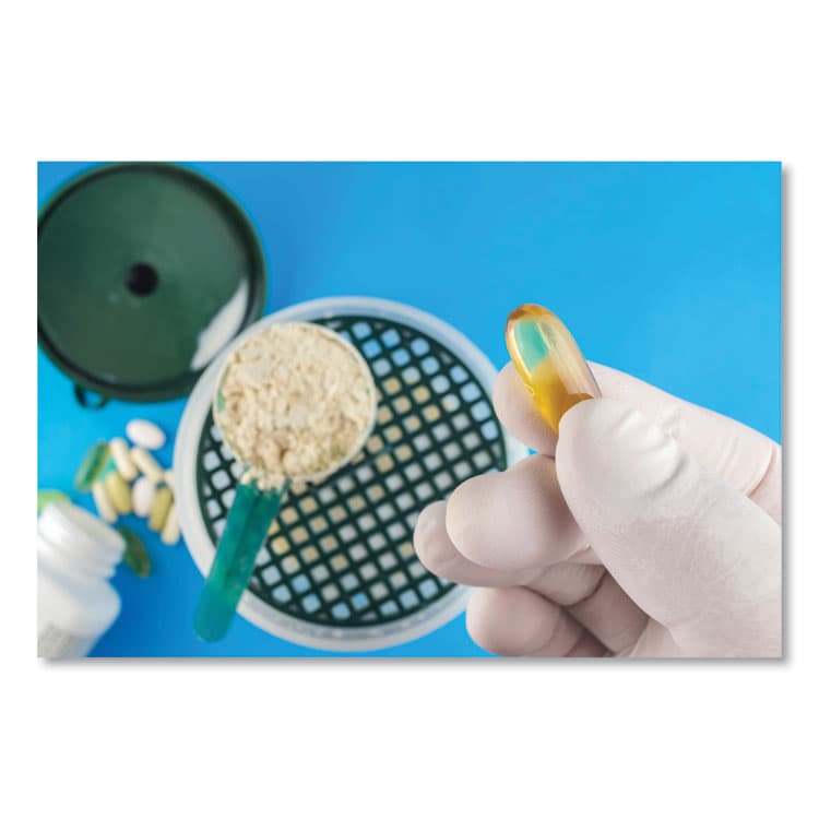 SEMPERMED USA, . Latex Examination Gloves, Powder-Free, Small, 5 mil Thick, 9.45" Long, Cream, 100/Box, 10 Boxes/Carton (SEZSCLT102) thumbnail 2