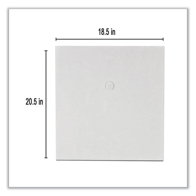 AMERCAREROYAL Filter Envelope, Fry Oil, 18.5", 100/Carton (RPPFE1820SP) thumbnail 3