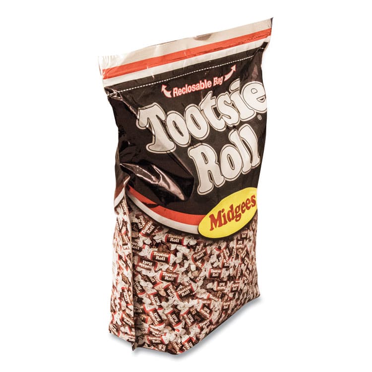 TOOTSIE ROLL INDUSTRIES Midgees, Chocolate, 5 lb Bag (OFXSN884580) thumbnail 4