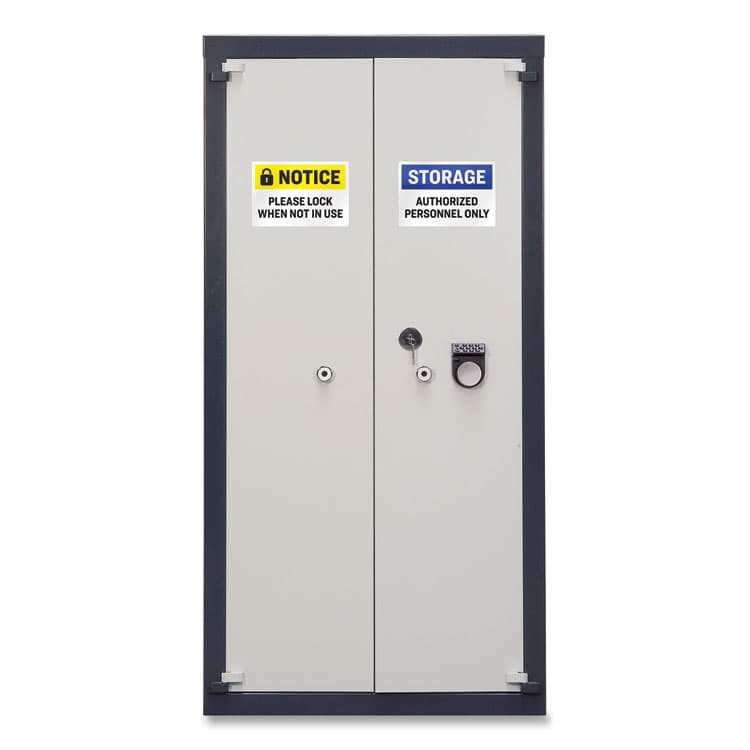 AVERY PRODUCTS CORPORATION Surface Safe ID Labels, 4 x 6, White, 2/Sheet, 50 Sheets/Box (AVE61505) thumbnail 2