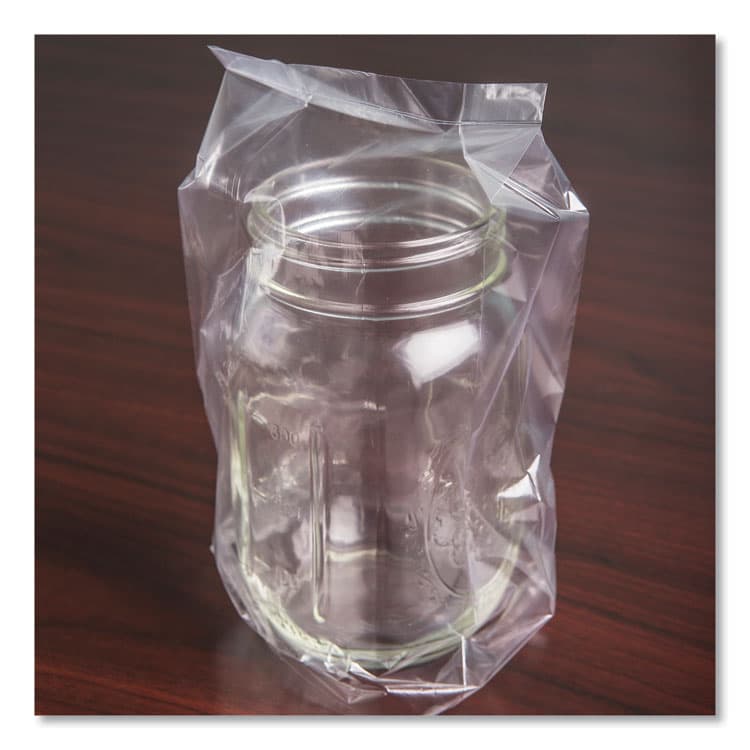 INTEGRATED BAGGING SYSTEMS Food Bags, 16 oz, 4" x 2" x 8", Clear, 1,000/Carton (IBSPB040208) thumbnail 4