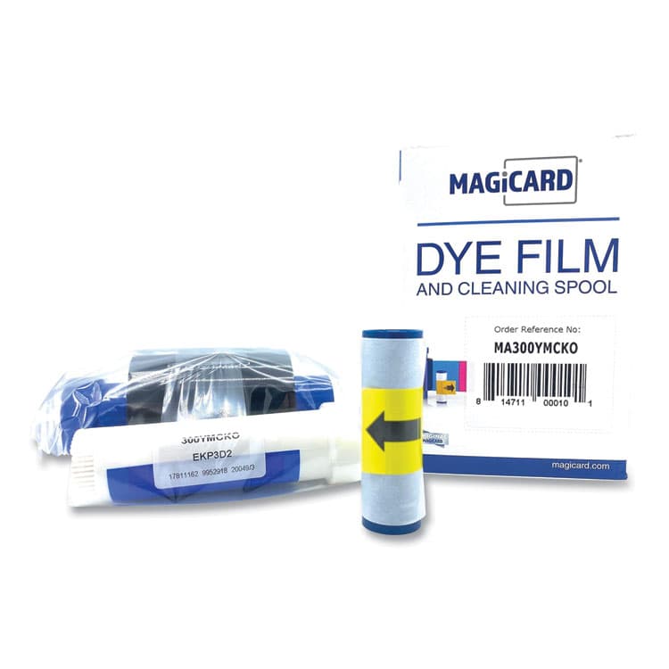 MAGICARD MA300YMCKO Printer Ribbon, Black/Cyan/Magenta/Yellow (SRXMA300YMCKO) thumbnail 3