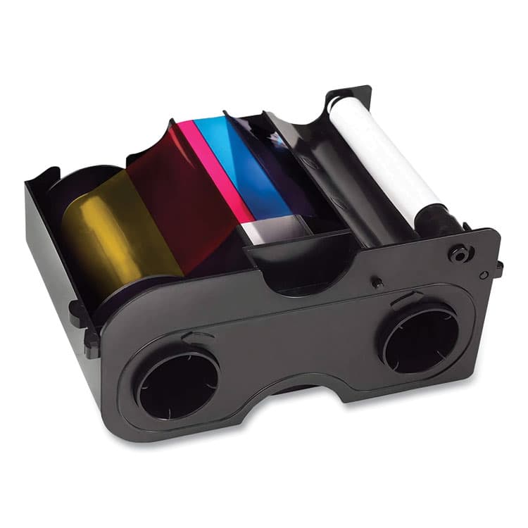 FARGO 45000 Full Color Ribbon, Black/Cyan/Magenta/Yellow (SRX45000) thumbnail 4