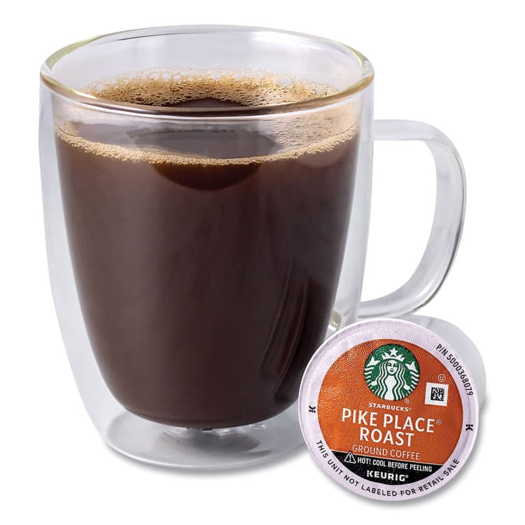 KEURIG DR PEPPER Pike Place Coffee K-Cups, Pike Place Roast, 72/Carton (GRR22002158) thumbnail 3