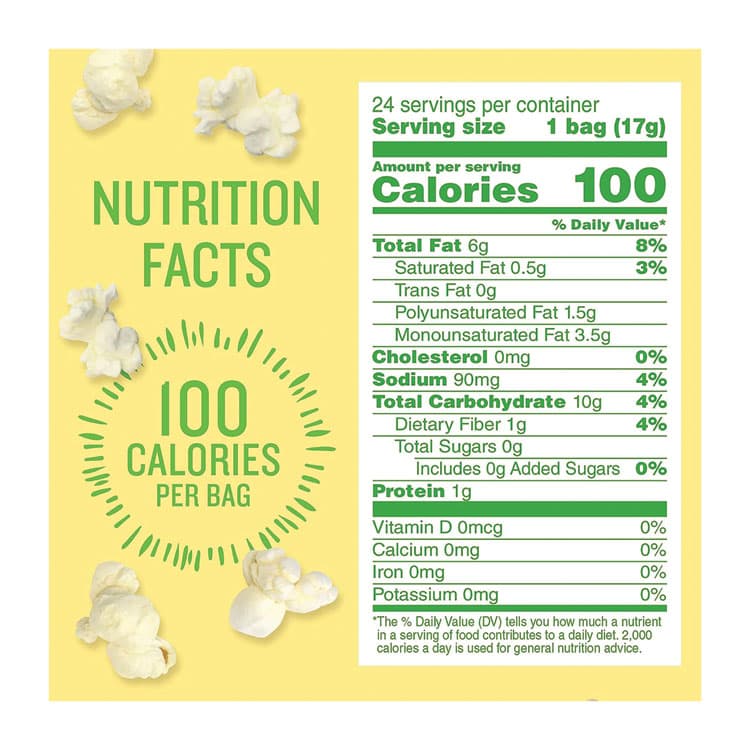 CONAGRA FOODS BOOMCHICKAPOP Popcorn, 0.6 oz Bag, 24 Bags/Carton (OFXSN01027) thumbnail 4