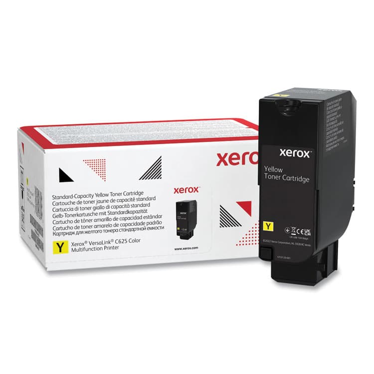 XEROX CORP. 006R04619 Toner, 6,000 Page-Yield, Yellow (XER006R04619)