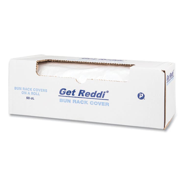 INTEGRATED BAGGING SYSTEMS Bun-Rack/Pan-Cover Film, 60 x 80, 50/Carton (IBSBR60X80) thumbnail 2