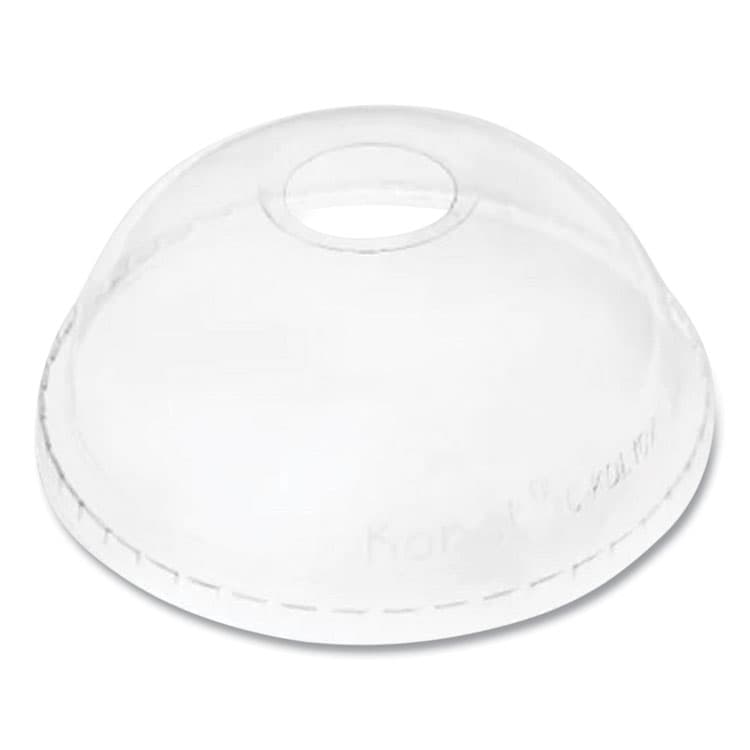 KARAT BY LOLLICUP PET Lids, Dome Lid, Fits 32 oz Cold Cups, Plastic, Clear, 500/Carton (KRTCKDL107)