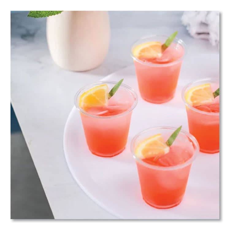 KARAT BY LOLLICUP PET Plastic Cups, 3 oz, Clear, 2,500/Carton (KRTCKC3) thumbnail 3