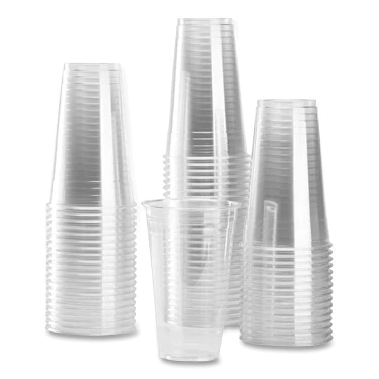 KARAT BY LOLLICUP PET Plastic Cups, 24 oz, Clear, 600/Carton (KRTCKC24) thumbnail 3