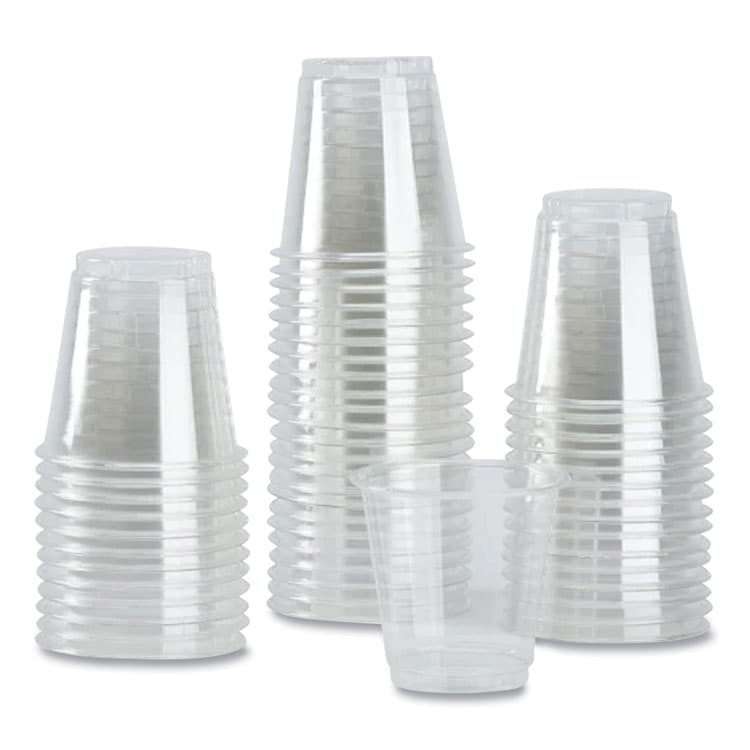 KARAT BY LOLLICUP PET Plastic Cups, 3 oz, Clear, 2,500/Carton (KRTCKC3) thumbnail 2