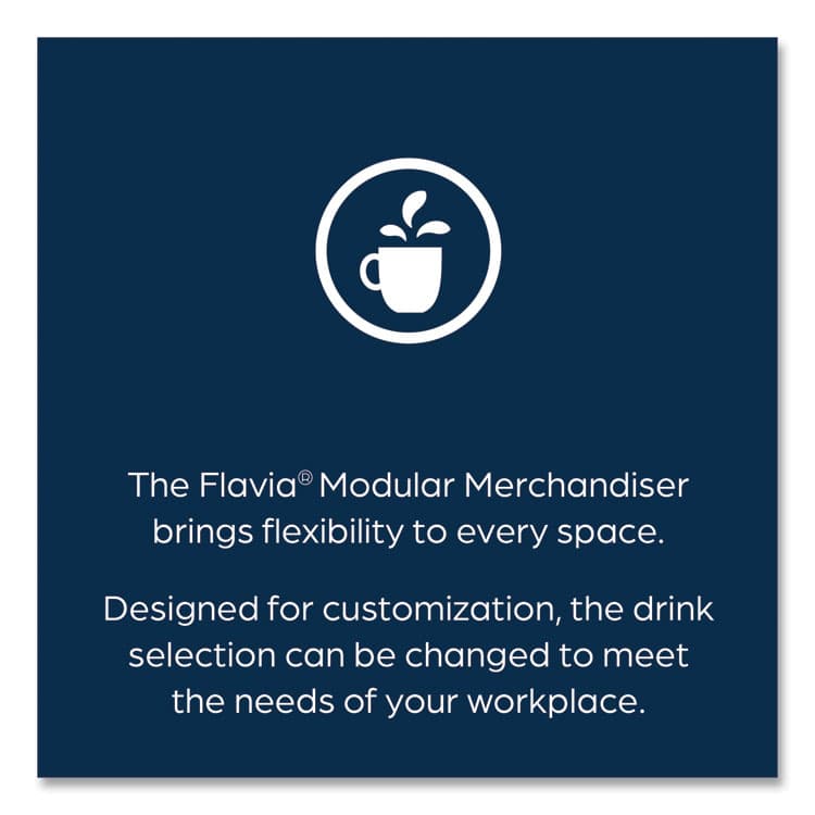 LAVAZZA Four Column Merchandiser, 12 Compartments, 15.2 x 17.2 x 16.3, Black (LAV25200002) thumbnail 4